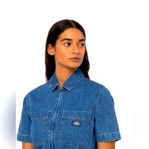 Dickies Denim Jumpsuit size XS NWT